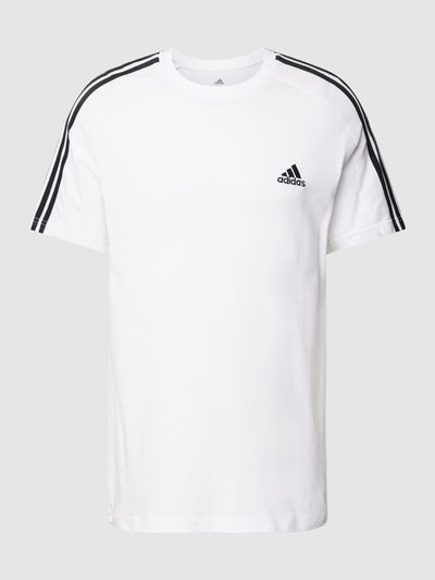 ADIDAS SPORTSWEAR T-Shirt mit Label-Stitching Weiss 2