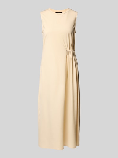 Weekend Max Mara Midi-jurk met plooien opzij, model 'TENEBRE' Offwhite - 2