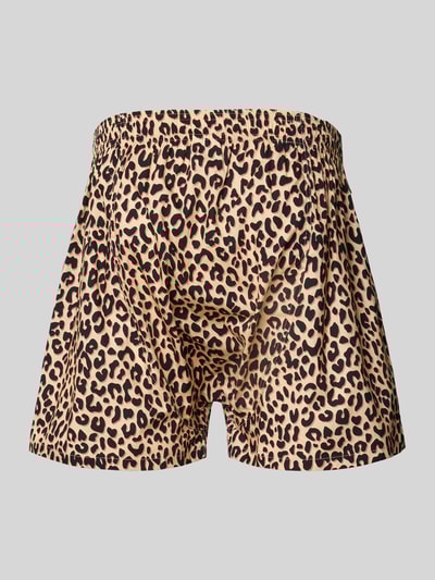 POCKIES Boxershorts mit elastischem Bund im 2er-Pack Beige 3