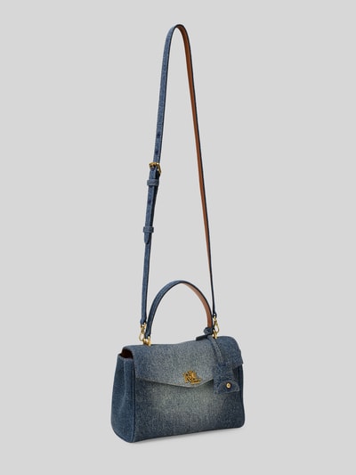 Lauren Ralph Lauren Henkeltasche in Denim-Optik Modell 'FARRH' Jeansblau 3