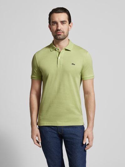 Lacoste Slim Fit Poloshirt aus reiner Baumwolle Apfel 4