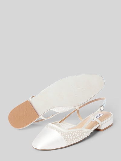 Steve Madden Ballerinas mit Blockabsatz Modell 'BELINDA' Offwhite 4