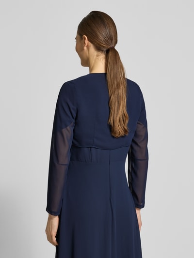 SWING Semitransparenter Bolero aus Chiffon Dunkelblau 5