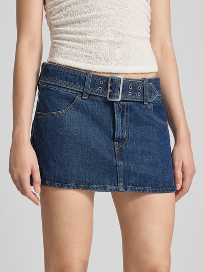 Levi's® Dopasowana spódnica jeansowa z czystej bawełny Ciemnoniebieski 3
