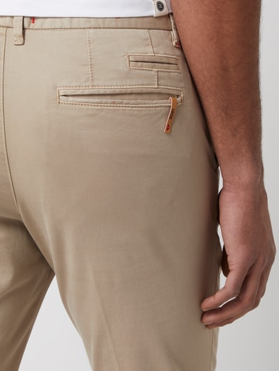 Cinque Chino met stretch, model 'Ciwood'  Beige - 3