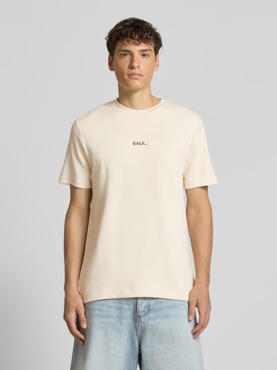 Balr. Regular Fit T-Shirt aus Baumwoll-Mix Offwhite 4
