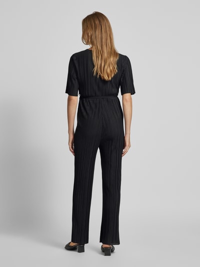 Mamalicious Umstands-Jumpsuit mit Plisseefalten Modell 'MLNOELA' Black 5