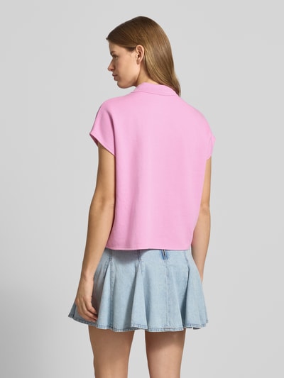Marc O'Polo DENIM Koszulka polo o kroju regular fit z czystej bawełny Mocnoróżowy 5