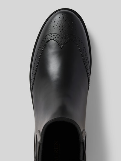 Lauren Ralph Lauren Chelsea Boots mit Zugschlaufe Modell 'PRESLIE' Black 3