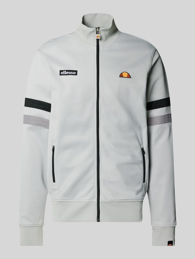 Ellesse Sweatjacke mit Stehkragen Modell 'PALMINTERI' Hellgrau 2