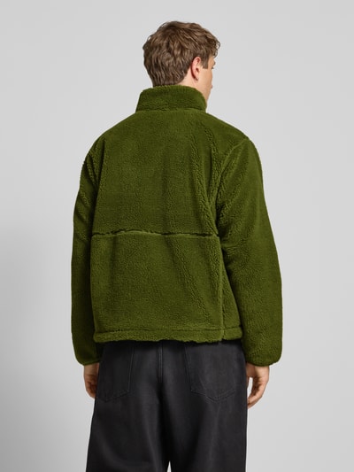 The North Face Kurtka teddy z zamkiem błyskawicznym, krój regular fit Oliwkowy 5