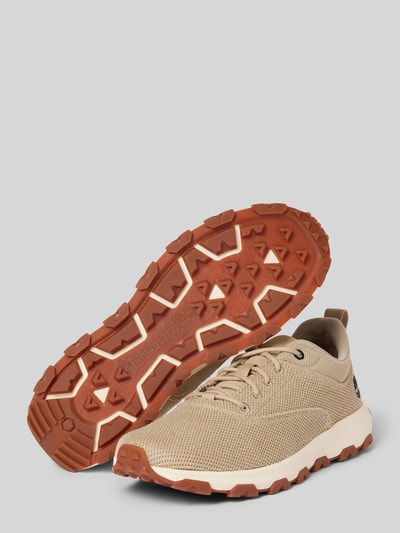 Timberland Sneaker mit Strukturmuster Modell 'Winsor Park' Beige 4