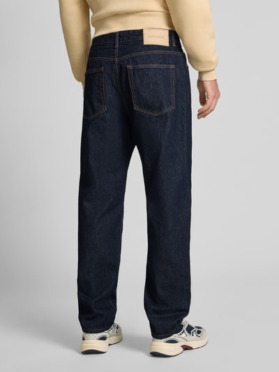 Only & Sons Loose Fit Jeans aus reiner Baumwolle Modell 'EDGE' Dunkelblau 5