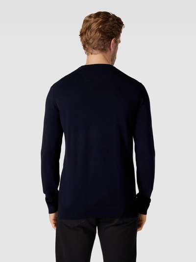 Scotch & Soda Strickpullover mit Rundhalsausschnitt Marine 5