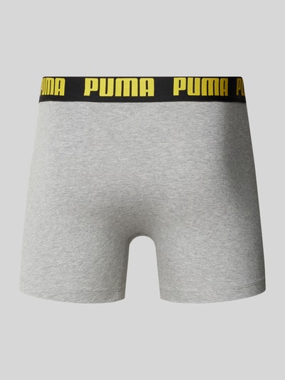 Puma Trunks mit Teilungsnähten im 2er-pack Hellgrau 3