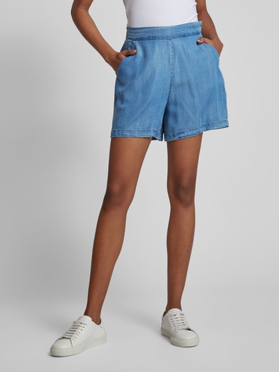 Mazine Loose Fit Jeansshorts mit elastischem Bund Modell 'Tivi' Dunkelblau 4