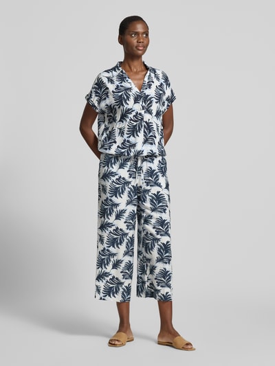 Tom Tailor Regular Fit Culotte aus Viskose-Mix  Marine 1