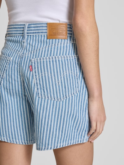 Levi's® High Baggy Fit Jeansshorts im 5-Pocket-Design Modell 'MISCHA' Jeansblau 3