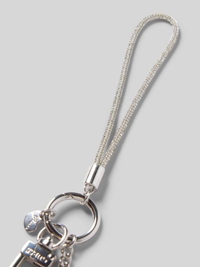 Guess Sleutelhanger met labelapplicaties Zilver - 2