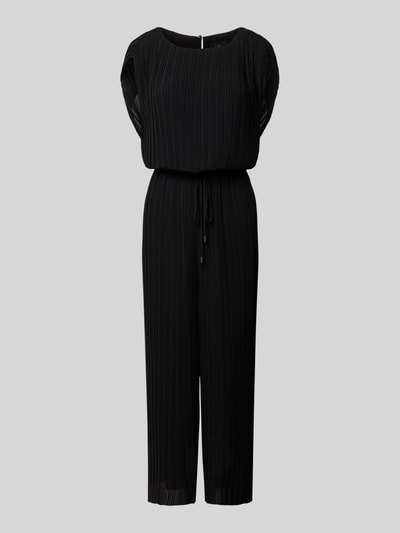 s.Oliver BLACK LABEL Regular Fit Jumpsuit mit Plissee Black 2