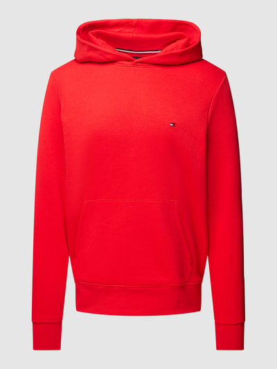 Tommy Hilfiger Hoodie mit Logo-Stitching Modell 'FLAG' Rot 2