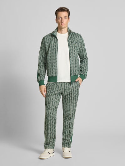 Lacoste Regular fit sweatjack met katoen Groen - 1