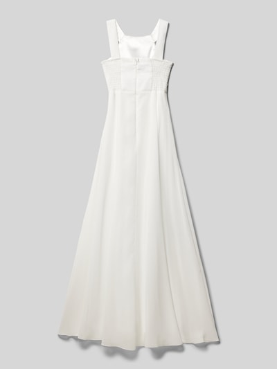 G.O.L. Abendkleid mit Zierperlenbesatz Offwhite 3