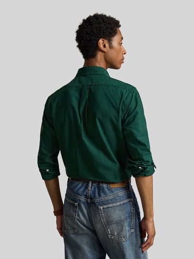 Polo Ralph Lauren Custom Fit Freizeithemd aus reiner Baumwolle Dunkelgruen 5