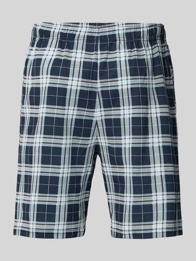 Christian Berg Men Relaxed fit pyjamabroek met elastische band Bleu - 3