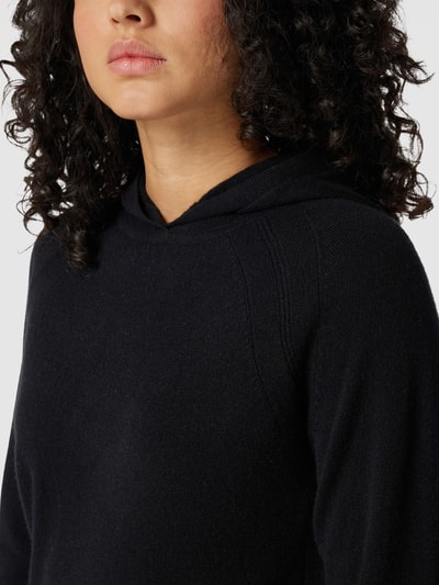 (THE MERCER) N.Y. Knielanges Kleid aus Kaschmir mit Kapuze Black 3