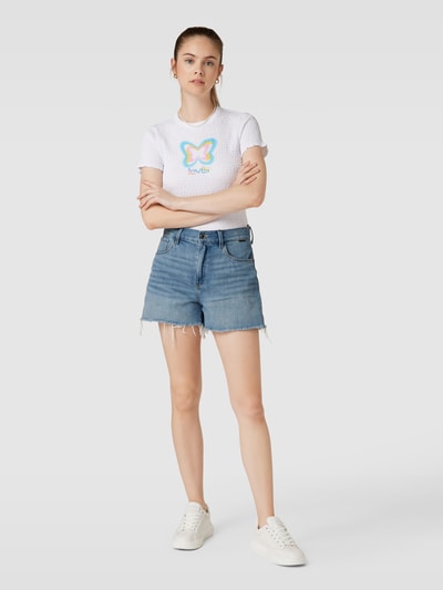 G-Star Raw Shorts im 5-Pocket-Design Modell 'Teddy' Hellblau 1