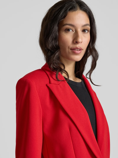 Swing Blazer met reverskraag Rood - 3