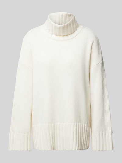 Barbour Strickpullover mit Rollkragen Modell 'Josephine' Offwhite 2