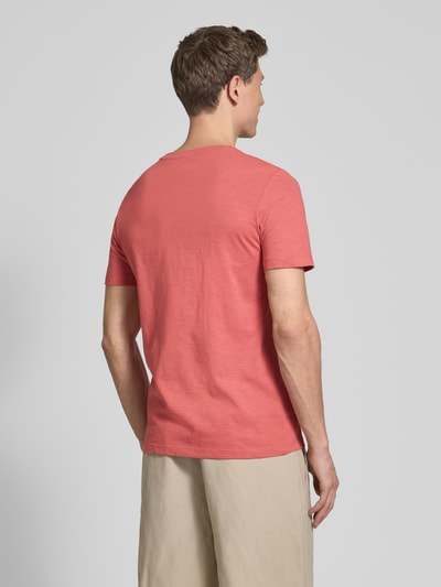 s.Oliver RED LABEL Regular fit T-shirt van puur katoen Oudroze - 5