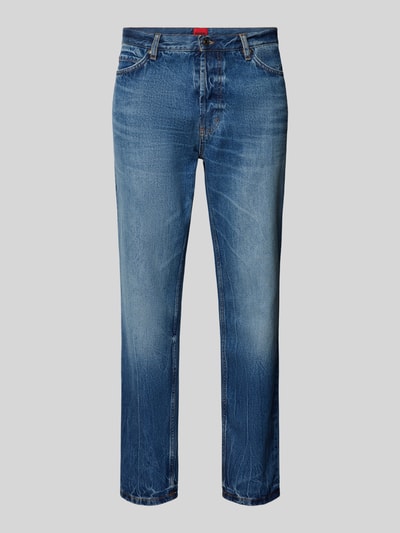 HUGO Tapered Fit Jeans im 5-Pocket-Design Modell '634' Hellblau 2