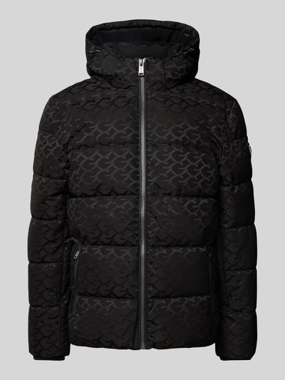 Guess Steppjacke mit Reißverschlusstaschen Black 1