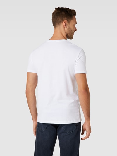 ARMANI EXCHANGE T-Shirt mit Motiv-Print Weiss 5