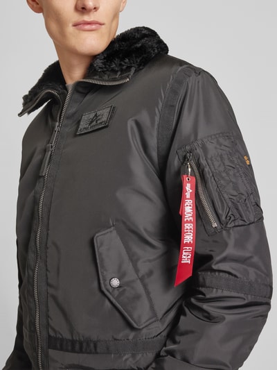 Alpha Industries Bomberjacke mit Black 3