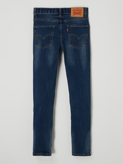 Levi’s® Kids Skinny Fit Jeans mit Stretch-Anteil Modell '510' Jeansblau Melange 4