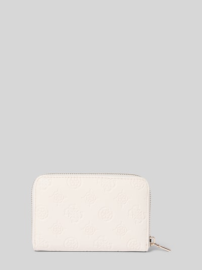 Guess Portemonnee met labeldetail, model 'PHOEBE' Offwhite - 2