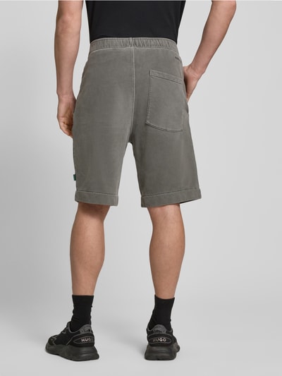 ANNARR Regular Fit Sweatshorts mit elastischem Bund Modell 'HOYT' Anthrazit Melange 5