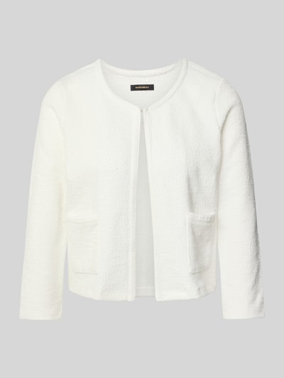 More & More Regular fit blazer met steekzakken Offwhite - 2