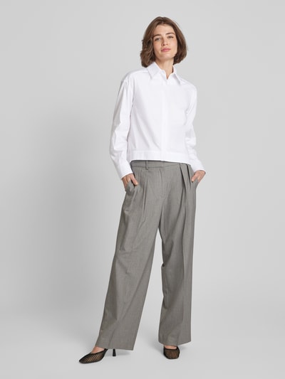 MaxMara Leisure Blouse in effen design, model 'DANDY' Wit - 1