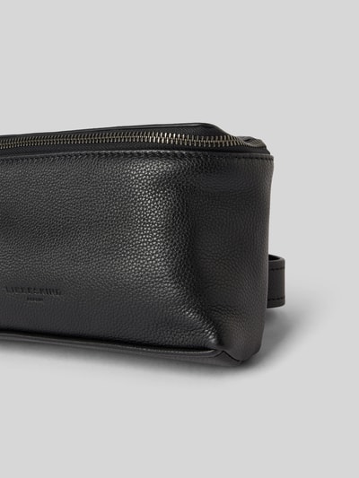 LIEBESKIND BERLIN Lederbauchtasche mit Dornschließe Modell 'HERA' Black 3