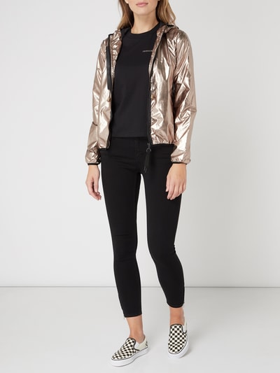 khujo Jacke in Metallicoptik Gold 1