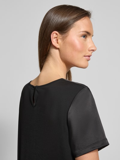 Weekend Max Mara Regular Fit T-Shirt mit Lyocell-Anteil Modell 'ZONA' Black 3