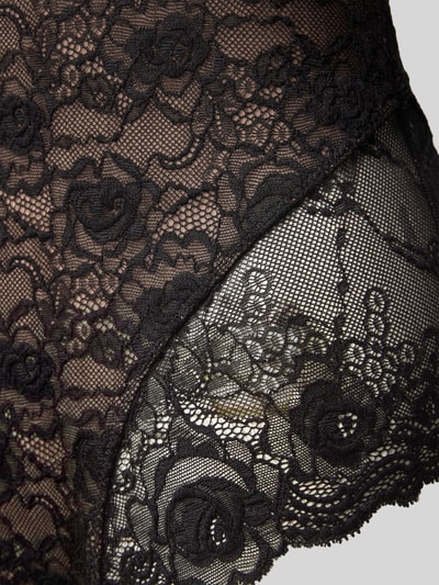 Marie Jo Body aus Spitze mit Hakenverschluss Modell 'Cyrile' Metallic Black 2