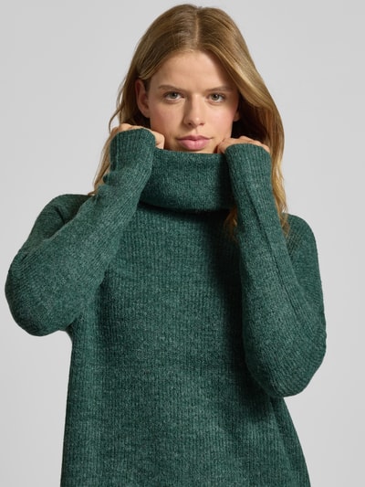 Only  Loose Fit Strickkleid mit Woll-Anteil Modell 'JANA' Bottle Melange 3