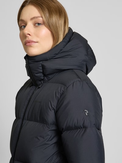 PEAK PERFORMANCE Regular Fit Steppjacke mit Label-Print Black 3