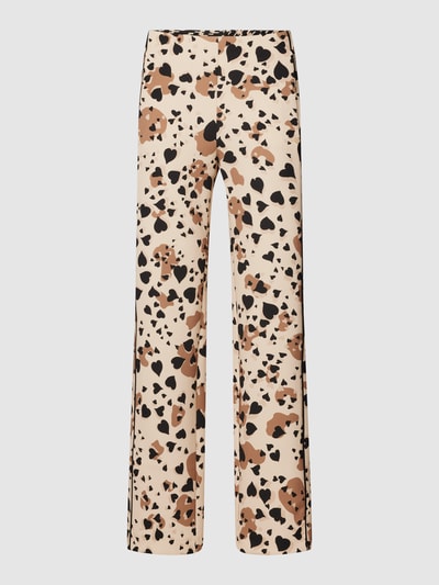 Marc Cain Broek met all-over motief Beige - 2